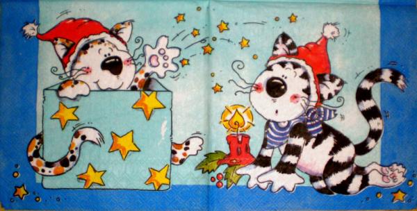 055 Cats - 3-ply - Vielseidig